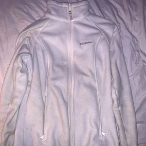 white columbia fleece jacket